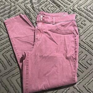 Dusty rose jeggings